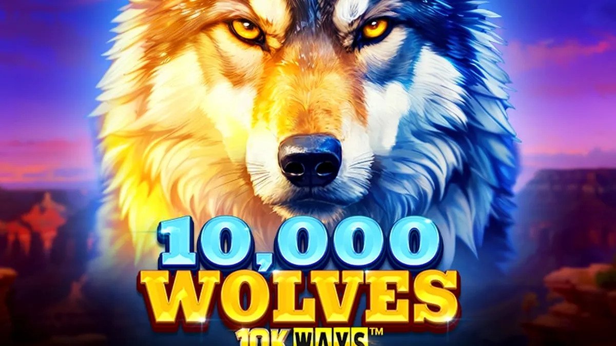 Tampilan layar permainan 10,000 Wolves 10K Ways pada perangkat seluler